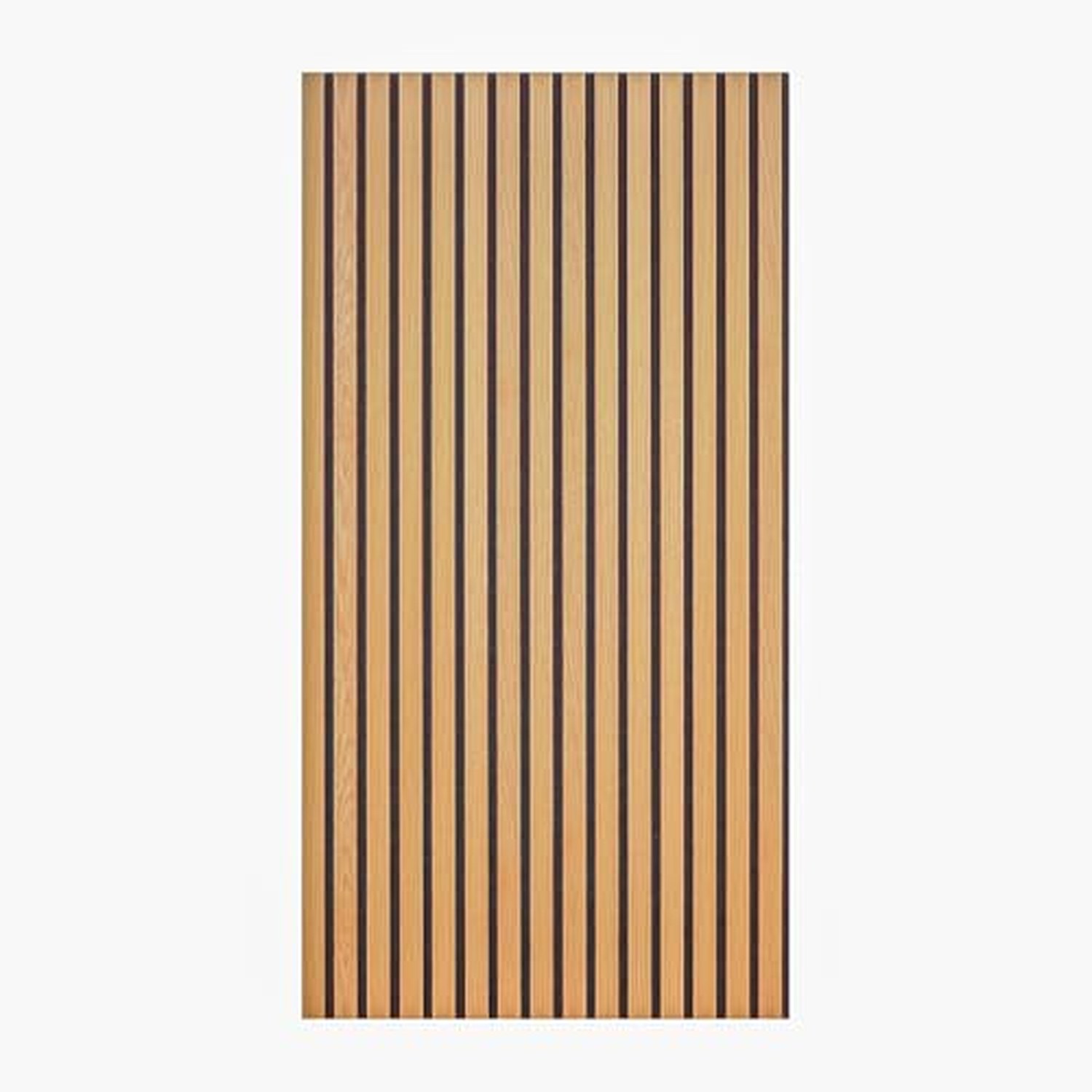 Decoranddecor Acoustic Slat Wood Wall Panel - Oak, 120x60cm