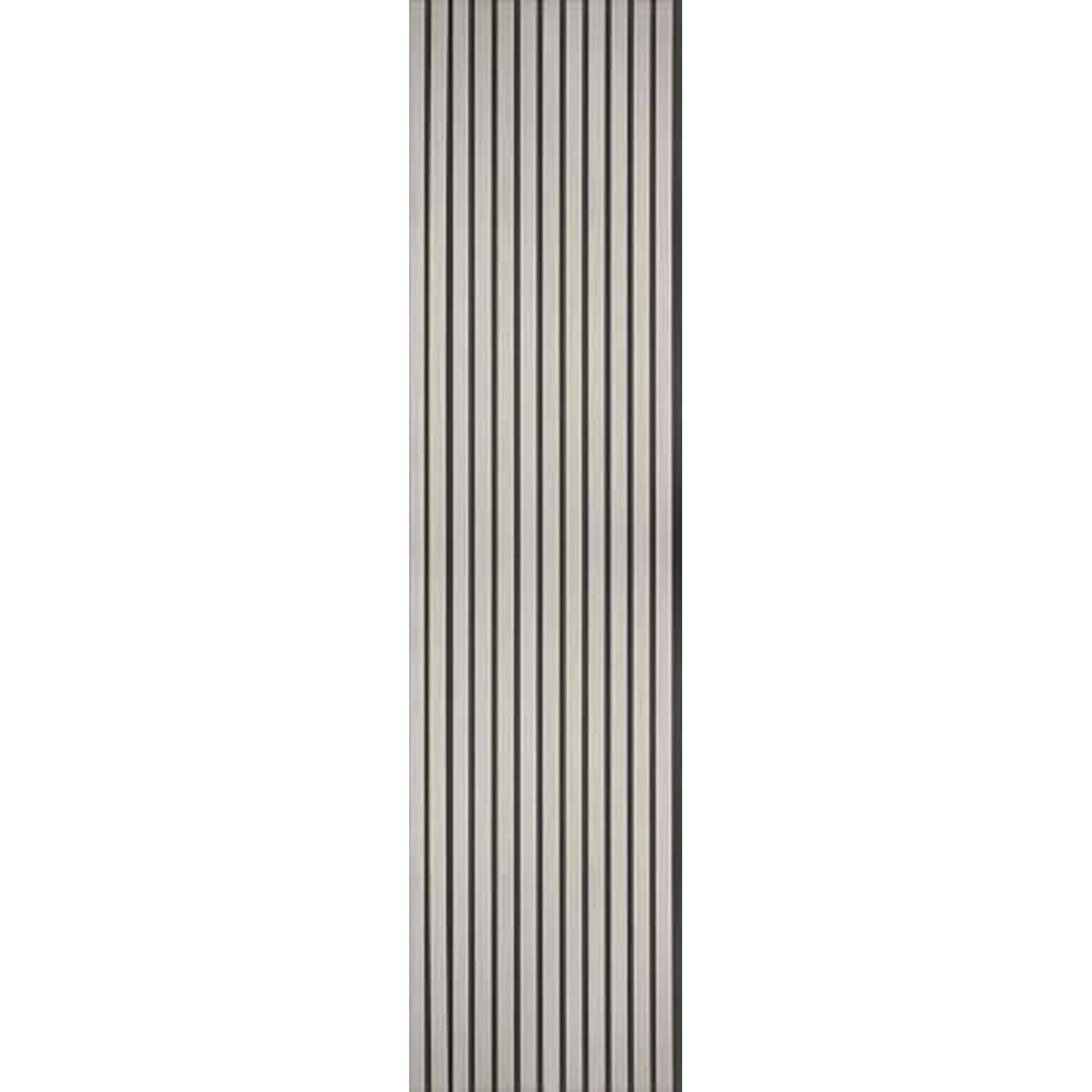 Fuse Acoustic Wooden Wall Panel - Grey Oak, 240x60cm